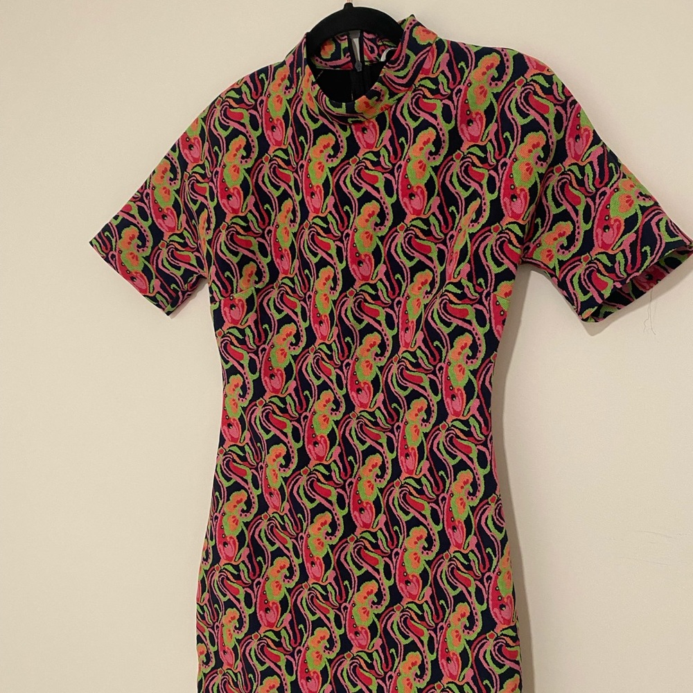 NWT ZARA multi color mini dress - Picture 15 of 15
